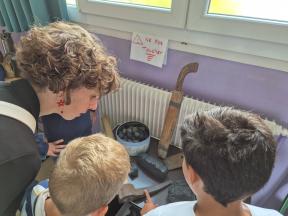 Intervention à l'école Ferry Rouvroy 2025